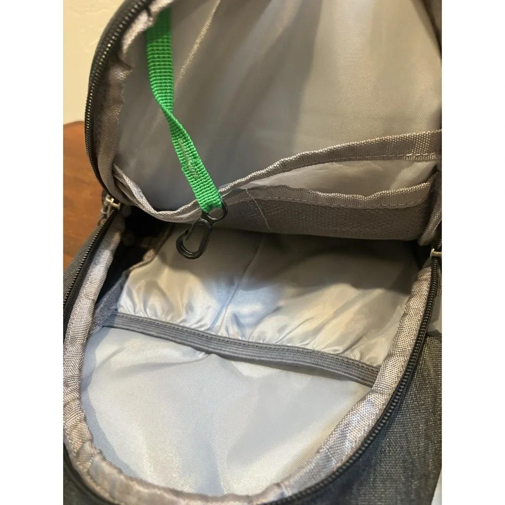 Waterfly Sling Bag Crossbody Backpack Gray Travel Hiking Chest Pack Daypack Men